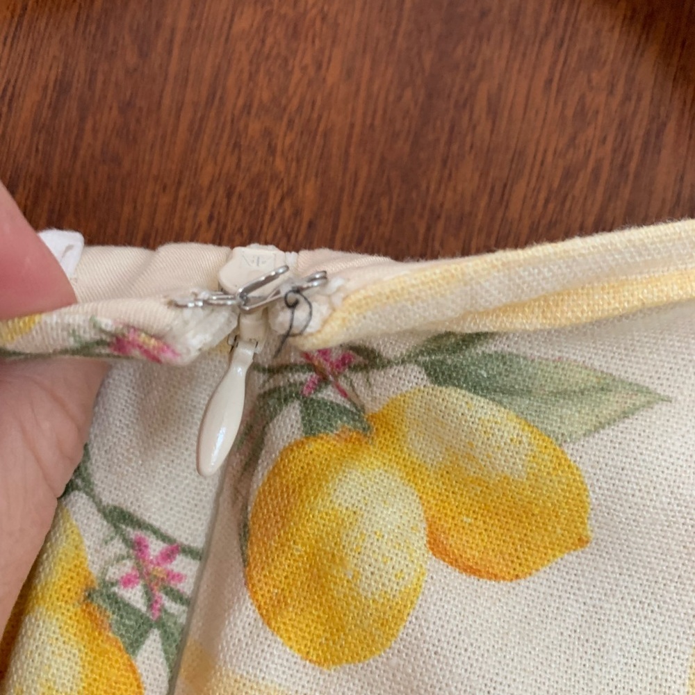 Able Lemon Pattern Mini Dress - Picture 9 of 14
